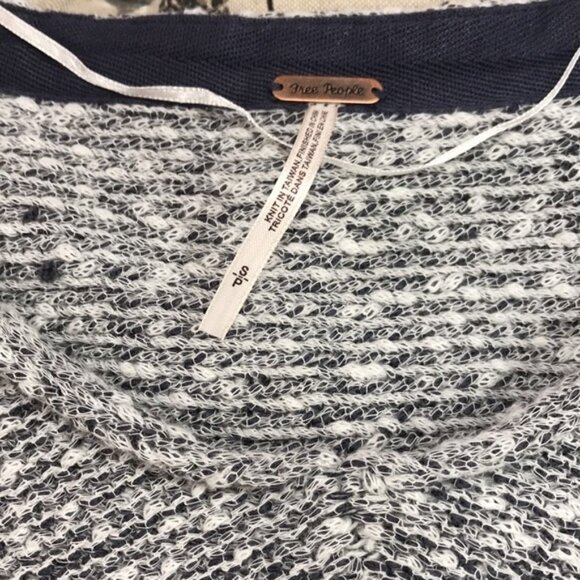 Free People Bright Lights V-Neck  Sweater - Picture 7 of 7